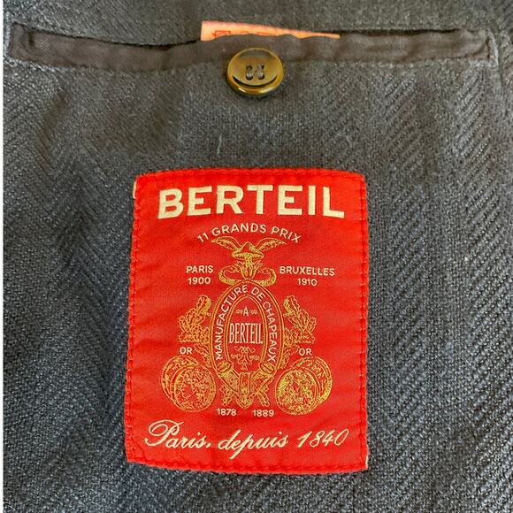 Berteil 116145 Shacket, Navy Blue - Size 48 (*EST* US Medium) - Picture 4 of 7
